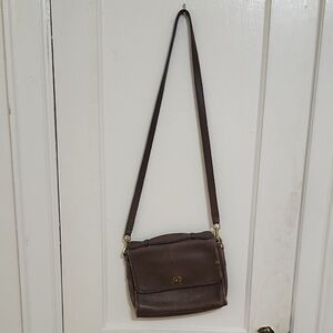 Worn Leather Vintage COACH satchel shoulder purse bag